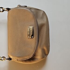Michael Kors Tan Leather Crossbody Bag